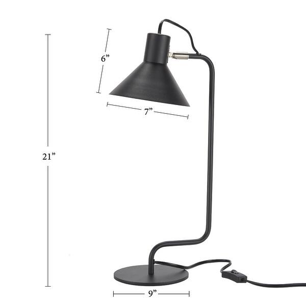 Nourison 20" Modern Adjustable Task Desk Lamp For Dorm Room, Home